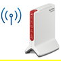 AVM FRITZ!Box 6820 LTE V3 - Router inalámbrico de sobremesa Wi-Fi 4 (802.11n) 2.4 GHz, 4G LTE, 1 puerto Gigabit Ethernet, color rojo y blanco