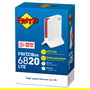 AVM FRITZ!Box 6820 LTE V3 - Router inalámbrico de sobremesa Wi-Fi 4 (802.11n) 2.4 GHz, 4G LTE, 1 puerto Gigabit Ethernet, color rojo y blanco