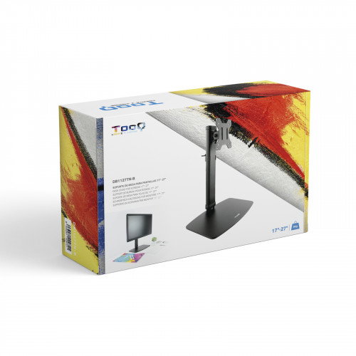 Tooq Soporte de Monitor DB1127TN-B para Escritorio, 17-27 Pulgadas, Negro