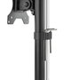 Tooq Soporte de Monitor DB1127TN-B para Escritorio, 17-27 Pulgadas, Negro