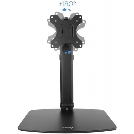 TooQ Soporte Sobremesa Monitor DB1127TN-B Giratorio Inclinable Pantallas 17-27 Pulgadas hasta 6kg Negro TooQ Soporte Sobremesa Monitor DB1127TN-B Giratorio Inclinable Pantallas 17-27 Pulgadas hasta 6kg Negro