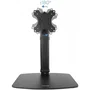 TooQ Soporte Sobremesa Monitor DB1127TN-B Giratorio Inclinable Pantallas 17-27 Pulgadas hasta 6kg Negro