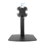 TooQ Soporte Sobremesa Monitor DB1127TN-B Giratorio Inclinable Pantallas 17-27 Pulgadas hasta 6kg Negro