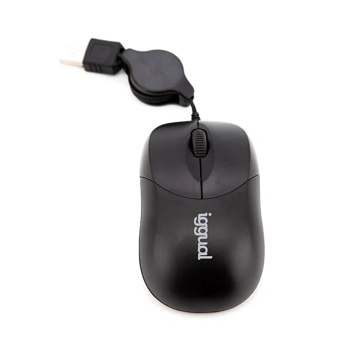 Iggual Ratón Retráctil COM-BASIC-800DPI, Ambidextro, 800 DPI, 3 Botones, Cable Retráctil, USB Tipo A, Oficina, Windows, macOS, Linux, Color Negro Iggual Ratón Retráctil COM-BASIC-800DPI, Ambidextro, 800 DPI, 3 Botones, Cable Retráctil, USB Tipo A, Oficina, Windows, macOS, Linux, Color Negro