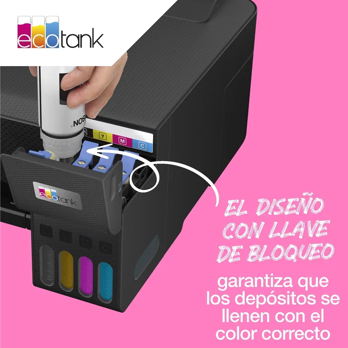 Epson Botella de Tinta 106 Amarillo C13T00R440 para EcoTank ET-7700 y ET-7750