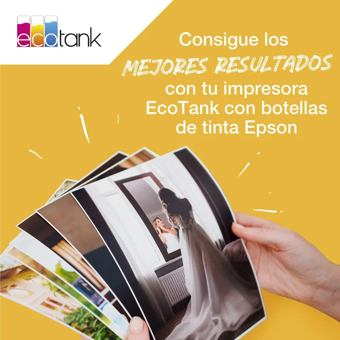 Epson Botella de Tinta 106 Amarillo C13T00R440 para EcoTank ET-7700 y ET-7750
