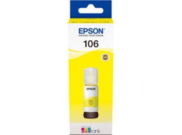 Epson Botella de Tinta 106 Amarillo C13T00R440 para EcoTank ET-7700 y ET-7750