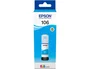 Epson Botella de Tinta 106 Cian C13T00R240 para EcoTank ET-7700 y ET-7750