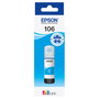 Epson Botella de Tinta 106 Cian C13T00R240 para EcoTank ET-7700 y ET-7750