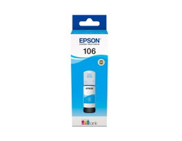 Epson 106 EcoTank Botella de Tinta Cian C13T00R240