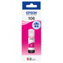 Epson Botella de Tinta 106 Magenta para EcoTank ET-7700 y ET-7750
