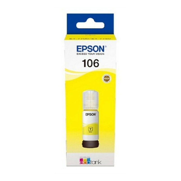 Epson Botella de Tinta 106 Magenta para EcoTank ET-7700 y ET-7750 Epson Botella de Tinta 106 Magenta para EcoTank ET-7700 y ET-7750