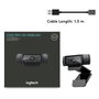Logitech C920 Pro HD Webcam Full HD Negro