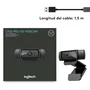 Logitech C920 Pro HD Webcam Cámara Web USB 1080p Full HD para Videoconferencias, Enfoque Automático, 2 Micrófonos Estéreo, 78°, Negro, Ref. 960-001055