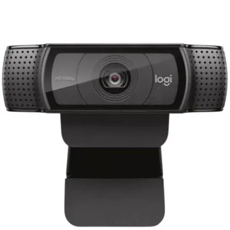 Logitech C920 HD Pro Webcam, Cámara Web Full HD 1080p para Videollamadas con Enfoque Automático, Micrófono Estéreo y Conexión USB, Negro, Ref. 960-001055
