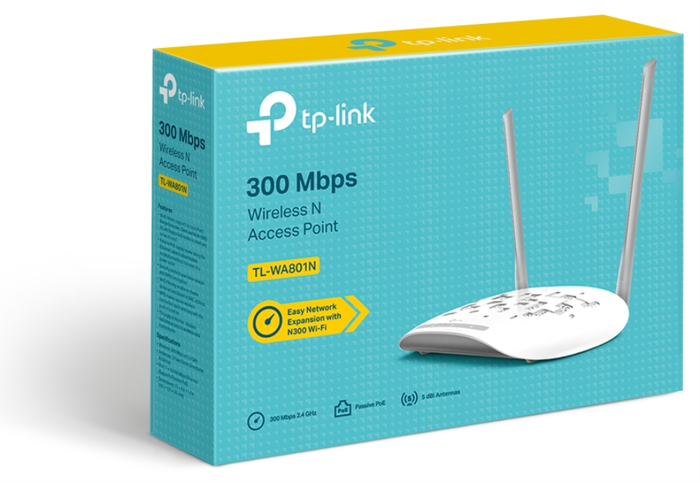 TP-Link TL-WA801N Punto de Acceso Inalámbrico 300 Mbps Blanco