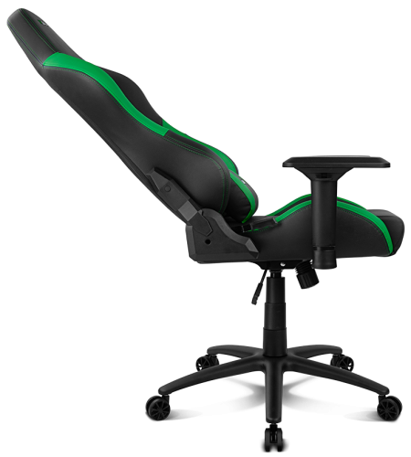 Drift DR250G - Silla Gaming Ergonómica Profesional, Respaldo Reclinable 90-135°, Reposabrazos 4D, Cojín Lumbar y Cervical, Soporta 150kg, Verde