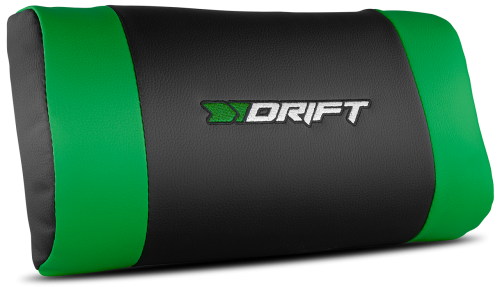 Drift DR250G - Silla Gaming Ergonómica Profesional, Respaldo Reclinable 90-135°, Reposabrazos 4D, Cojín Lumbar y Cervical, Soporta 150kg, Verde
