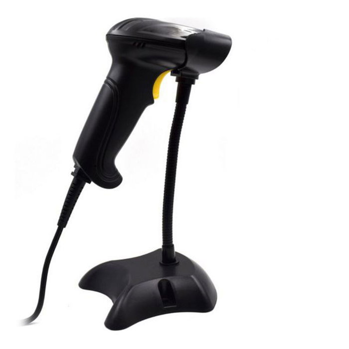 Ewent EW3400 Lector de códigos de barras 1D Láser Negro USB Ewent EW3400 Lector de códigos de barras 1D Láser Negro USB