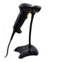 Ewent EW3400 Lector de códigos de barras 1D Láser Negro USB