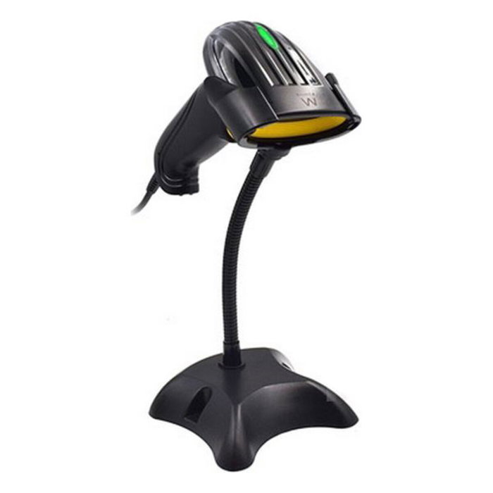 Ewent EW3400 Lector de códigos de barras 1D Láser Negro USB Ewent EW3400 Lector de códigos de barras 1D Láser Negro USB