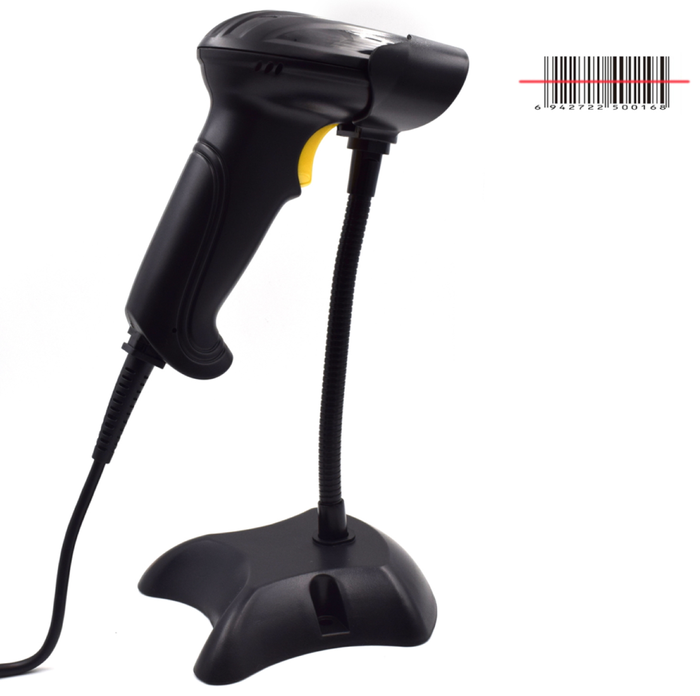 Ewent EW3400 Lector de códigos de barras 1D Láser Negro USB Ewent EW3400 Lector de códigos de barras 1D Láser Negro USB