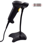 Ewent EW3400 Lector de códigos de barras 1D Láser Negro USB
