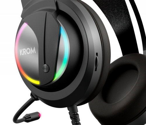 Krom Kappa Auriculares Gaming RGB Negro Krom Kappa Auriculares Gaming RGB Negro
