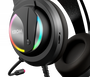 Krom Kappa Auriculares Gaming RGB Negro