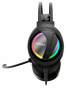 Krom Kappa Auriculares Gaming RGB Negro
