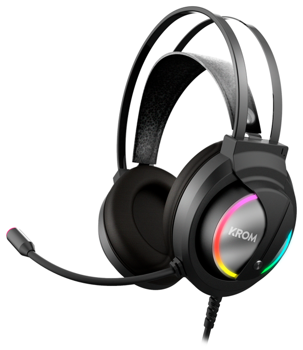 Krom Kappa Auriculares Gaming RGB Negro Krom Kappa Auriculares Gaming RGB Negro