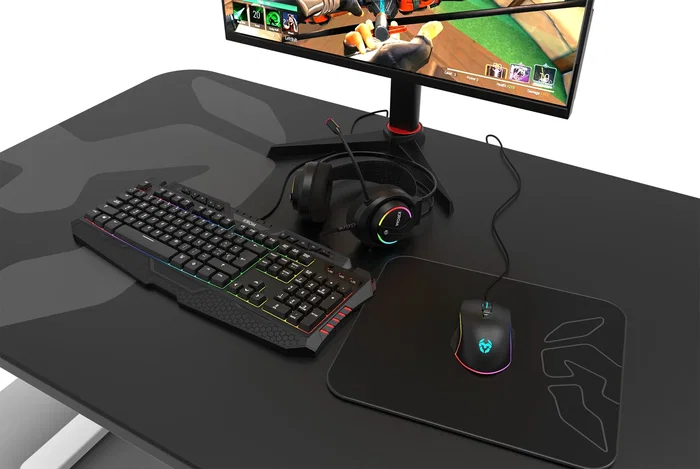 Krom Kappa Auriculares Gaming RGB con Micrófono Flexible
