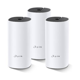 TP-Link Deco M4 (3 unidades) Sistema de Malla WiFi para Toda la Casa AC1200 Doble Banda WiFi 5 (802.11ac) Blanco