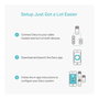 TP-Link Deco M4 (3 unidades) Sistema de Malla WiFi para Toda la Casa AC1200 Doble Banda WiFi 5 (802.11ac) Blanco