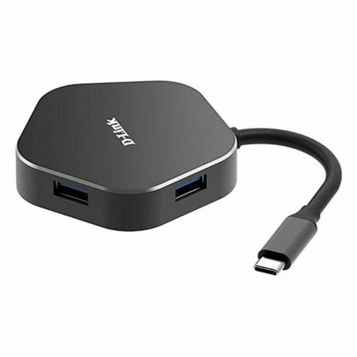 D-Link DUB-M420 Docking Station con HDMI 4K y 2 Puertos USB 3.0