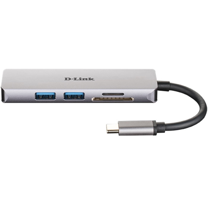 D-Link M530 Hub USB-C con 2 Puertos USB 3.0, HDMI 4K y Lector de Tarjetas SD/microSD - Compatible con Mac, Windows, Linux y Android OTG D-Link M530 Hub USB-C con 2 Puertos USB 3.0, HDMI 4K y Lector de Tarjetas SD/microSD - Compatible con Mac, Windows, Linux y Android OTG