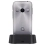 Teléfono Móvil Alcatel 2019G para Personas Mayores/ Plata Metal