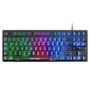 Mars Gaming MCPTKLES Combo Teclado TKL H-Mech y Ratón Óptico 3200 DPI RGB Negro