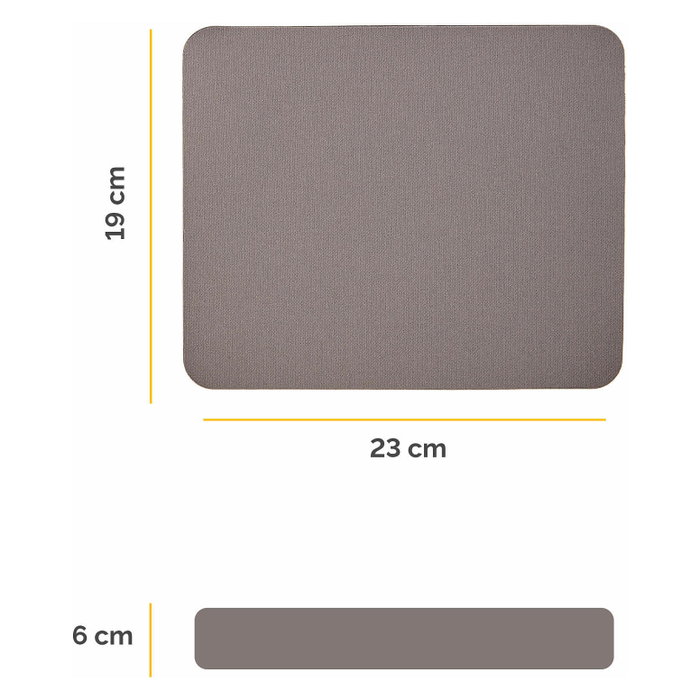 Fellowes Alfombrilla Estándar 29702 Gris