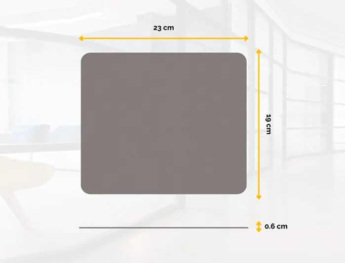 Fellowes Alfombrilla Estándar 29702 Gris