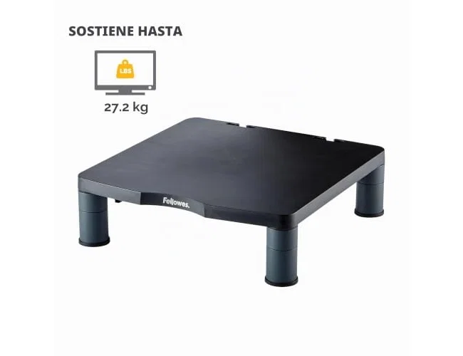 Fellowes Soporte para Monitor Estándar Ajustable en Altura Grafito