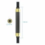 Nanocable Cable HDMI 2.0 4K de 25m, Negro/Rosa