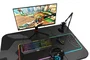 Krom Kapsule Kit Micrófono de Condensador USB Negro para Streaming, Podcast y Gaming - Micrófono para PC con Filtro Pop, Soporte y Montura Antishock