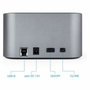 Tooq Docking Station TQDS-805G para HDD/SSD SATA 2.5/3.5 con Clonación