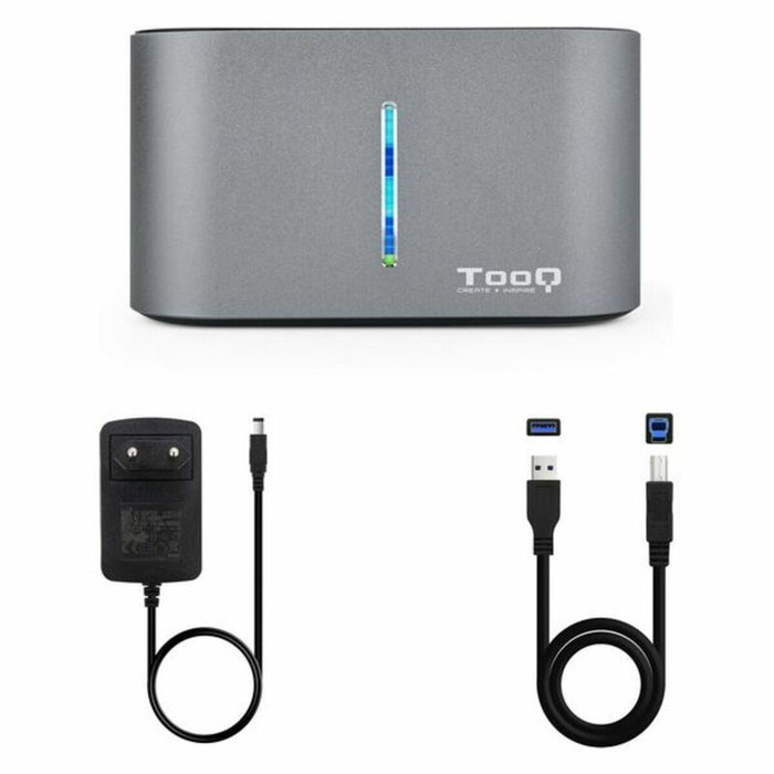 Tooq Docking Station TQDS-805G para HDD/SSD SATA 2.5/3.5 con Clonación Tooq Docking Station TQDS-805G para HDD/SSD SATA 2.5/3.5 con Clonación