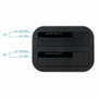 Tooq Docking Station TQDS-805G para HDD/SSD SATA 2.5/3.5 con Clonación