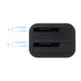 Tooq Docking Station TQDS-805G para HDD/SSD SATA 2.5/3.5 con Clonación