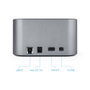 Tooq Docking Station TQDS-805G para HDD/SSD SATA 2.5/3.5 con Clonación
