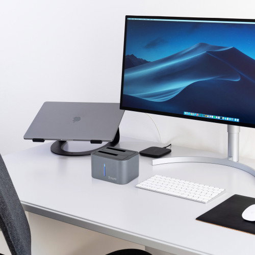 Tooq Docking Station TQDS-805G para HDD/SSD SATA 2.5/3.5 con Clonación Tooq Docking Station TQDS-805G para HDD/SSD SATA 2.5/3.5 con Clonación