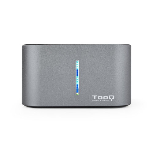 Tooq Docking Station TQDS-805G para HDD/SSD SATA 2.5/3.5 con Clonación Tooq Docking Station TQDS-805G para HDD/SSD SATA 2.5/3.5 con Clonación